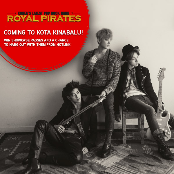 Royal Pirates' Korea's Latest Pop Rock Band